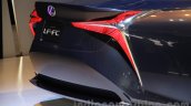 Lexus LF-FC concept taillights at the 2015 Tokyo Motor Show