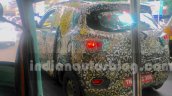 Mahindra S101 (XUV100) rear quarter spotted with new chrome details