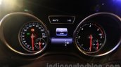 Mercedes GLE instrument cluster India launch