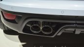 Range Rover Sport SVR exhaust and diffuser at IAA 2015