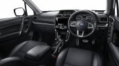 Subaru Forester Facelift interior cockpit official