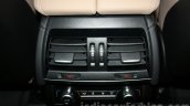 2015 BMW X5 M rear HVAC vents first drive review