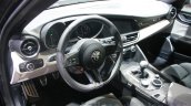 2016 Alfa Romeo Giulia steering wheel at DIMS 2015