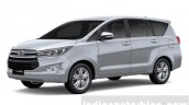 2016 Toyota Innova Silver Metallic press images
