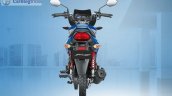 Honda CB Shine SP blue rear official image leaked