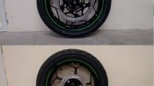 Kawasaki Ninja 300 alloy wheels inspired by 30th Anniversary Edition