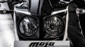 Mahindra Mojo white head lamps review