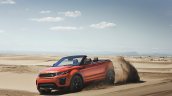 Range Rover Evoque Convertible front off road unveiled