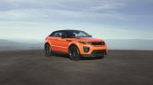 Range Rover Evoque Convertible front three quarter unveiled