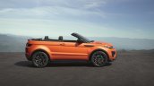 Range Rover Evoque Convertible side right unveiled