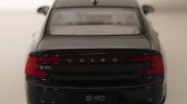 Volvo S90 Onyx Black scale model rear high snapped