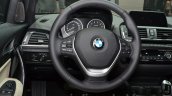 2016 BMW 1 Series steering at 2015 Frankfurt Motor Show
