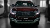 2016 Ford Endeavour 3.2L AT front with LED DRLs snapped