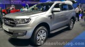 Ford Endeavour front three quarters far at 2016 Thailand Motor Expo