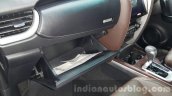 2016 Toyota Fortuner glove box open at 2015 Thailand Motor Expo