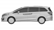 2017 Honda Odyssey left side patent image