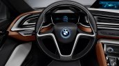 BMW i8 Spyder concept steering wheel