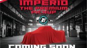 Mahindra Imperio teased by East Africa Motors