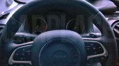 Next generation Fiat Punto interior steering wheel snapped