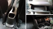 Production-spec Honda BR-V cup holders snapped