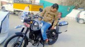 Royal Enfield Himalayan production version spied