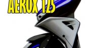 Yamaha Aerox 125 Concept front section for Indonesia