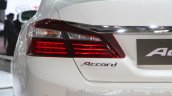 2016 Honda Accord Hybrid nameplate at the Auto Expo 2016