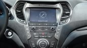 2016 Hyundai Santa Fe (facelift) centre console at 2016 Geneva Motor Show
