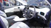 2016 Toyota Prius interior at Auto Expo 2016