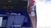 2016 Toyota Prius taillamp at Auto Expo 2016