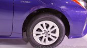 2016 Toyota Prius wheel at Auto Expo 2016