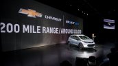 2017 Chevrolet Bolt unveiling event