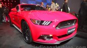 Ford Mustang front quarter Indian debut