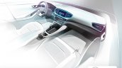 Hyundai Ioniq interior rendering - dashboard