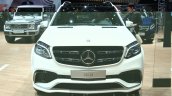 India-bound Mercedes GLS 63 front at the 2016 Geneva Motor Show Live