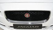 Jaguar XE grille at the Auto Expo 2016