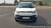 Mahindra KUV100 front first drive review