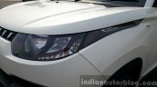 Mahindra KUV100 left headlamp first drive review
