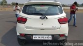 Mahindra KUV100 rear first drive review