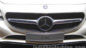 Mercedes S-Class Cabriolet grille at Auto Expo 2016