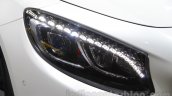 Mercedes S-Class Cabriolet headlamp at Auto Expo 2016