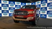 New Ford Endeavour front quarter In Images