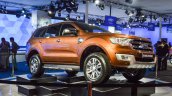 New Ford Endeavour front quarters at Auto Expo 2016