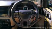 New Ford Endeavour steering wheel In Images