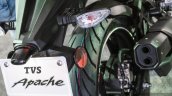 TVS Apache RTR 200 4V number plate hanger launched
