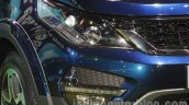 Tata Hexa headlight at Auto Expo 2016