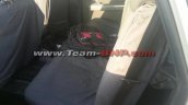 Tata Hexa rear seat camouflaged spyshot
