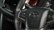 Toyota Innova Crysta steering buttons at Auto Expo 2016