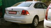 VW Vento with new headlight clusters rear spotted