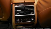 2016 BMW 7 Series rear AC at Auto Expo 2016